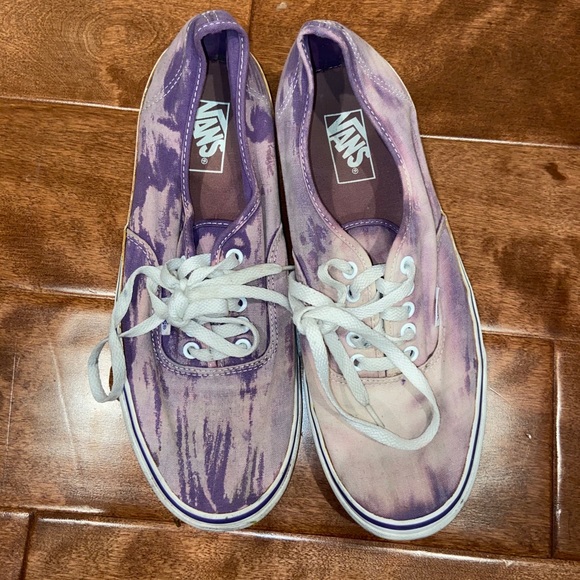 custom bleached vans